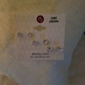 Set of 3 post earings